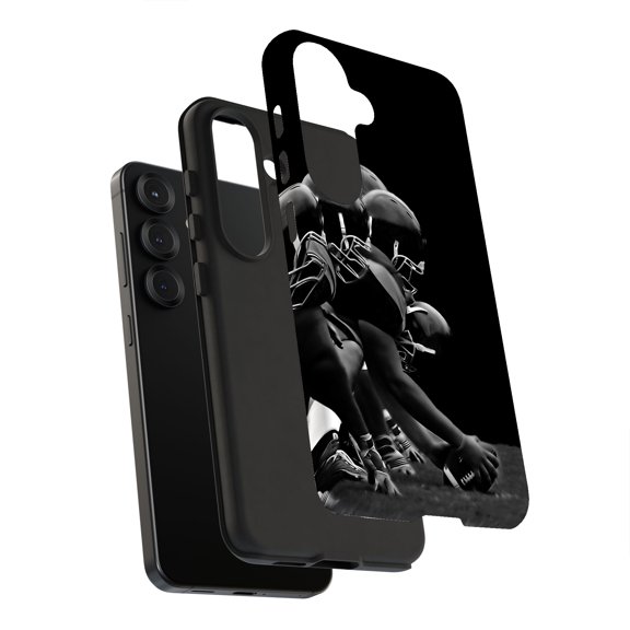 For Samsung Galaxy S21 Plus, Dual-Layer, Football Player Print, USA
