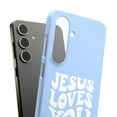thumbnail image 1 of For Samsung Galaxy S21 Plus, Hard Shell, Jesus Love U 1 Print, USA, 1 of 8