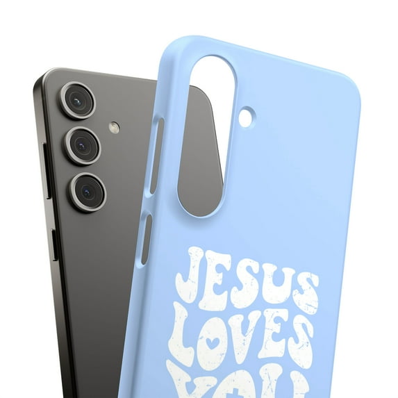 For Samsung Galaxy S21 Plus, Hard Shell, Jesus Love U 1 Print, USA