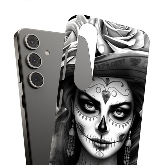 For Samsung Galaxy S21 Ultra, Hard Shell, Dead Bride Print, USA