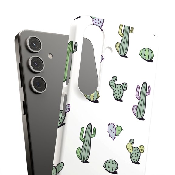 For Samsung Galaxy S22, Hard Shell, Cacti Pattern Print, USA