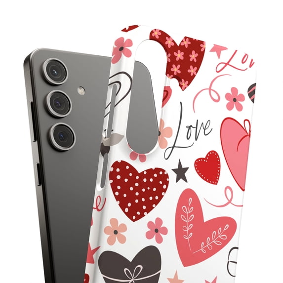 For Samsung Galaxy S22, Hard Shell, Valentines Love Print, USA