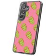 thumbnail image 1 of For Samsung Galaxy S22, Hybrid Clear, Green Heads Print, USA, 1 of 8