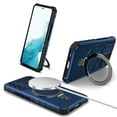 thumbnail image 1 of For Samsung Galaxy S22 Plus Case [Compatible with MagSafe] [Military-Grade Protection], Shockproof Protective Slim Invisible Kickstand Car Mount Magnetic Armor Cover, Royalblue, 1 of 10