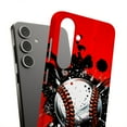 thumbnail image 1 of For Samsung Galaxy S22 Plus, Hard Shell, Baseball Crash Print, USA, 1 of 8