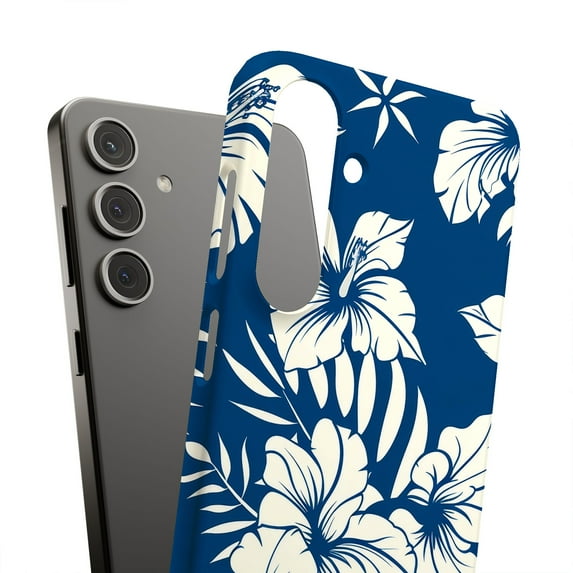 For Samsung Galaxy S22 Plus, Hard Shell, Floral Hawaii 1 Print, USA