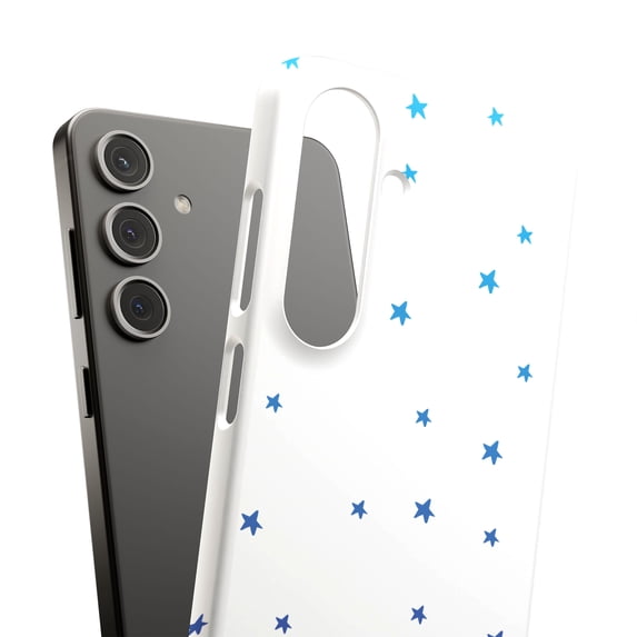 For Samsung Galaxy S22 Plus, Hard Shell, Star Blue Print, USA