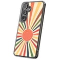 thumbnail image 1 of For Samsung Galaxy S22 Plus, Hybrid Clear, Vintage Sun Print, USA, 1 of 8