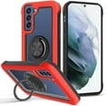 thumbnail image 1 of For Samsung Galaxy S22 Plus Success Transparent Magnetic RingStand Hybrid Case, 1 of 3