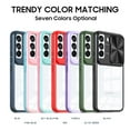 thumbnail image 1 of For Samsung Galaxy S22/S22+/S22 Ultra Cover,Shockproof Luxury Full Body Slide Camera Cover Case，TPU Stand Case Cover, 1 of 5