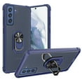 thumbnail image 1 of For Samsung Galaxy S22 Transparent Magnetic Ring Kickstand Hybrid Case Cover, 1 of 3