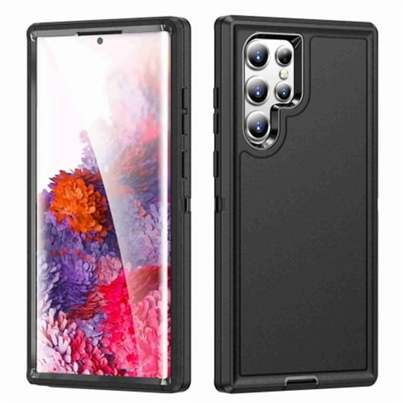For Samsung Galaxy S22 Ultra 5G 6.8inch Life Waterproof Rugged Phone Case,Black,For Galaxy S22 Ultra(5G)