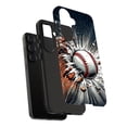 thumbnail image 1 of For Samsung Galaxy S22 Ultra, Dual-Layer, Baseball Smash Print, USA, 1 of 8