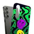 thumbnail image 1 of For Samsung Galaxy S22 Ultra, Hard Shell, Acid Smile Face Print, USA, 1 of 8