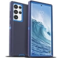 thumbnail image 1 of For Samsung Galaxy S22 Ultra S22 S22 Plus Protective Heavy Duty Shockproof Hard Rugged Case Military Grade Dropproof Tough Defender Cover Navy Blue, 1 of 5