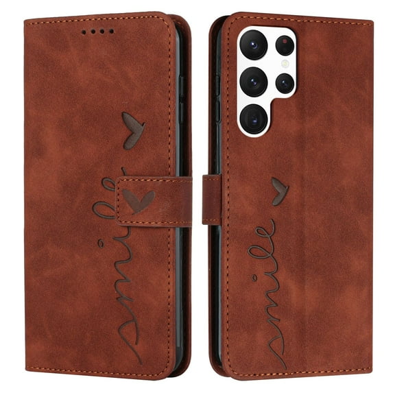 For Samsung Galaxy S22 Ultra S22Plus Phone Case Leather Wallet Case with Card Holder Phone Cover For Samsung Galaxy S22