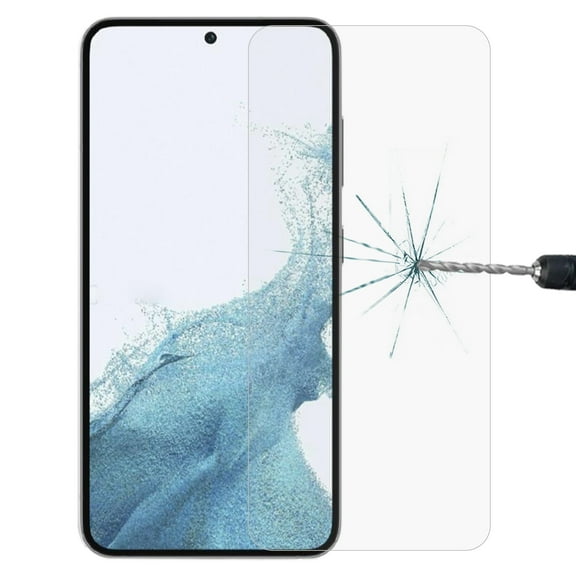 For Samsung Galaxy S23 5G 0.26mm 9H 2.5D Tempered Glass Film, Fingerprint Unlocking Is Not