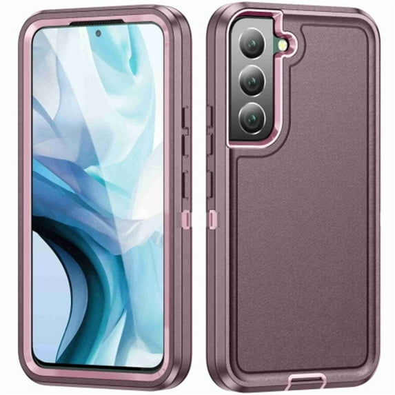 For Samsung Galaxy S23 5G 6.1inch Life Waterproof Rugged Phone Case,Purple,For Galaxy S23(5G)