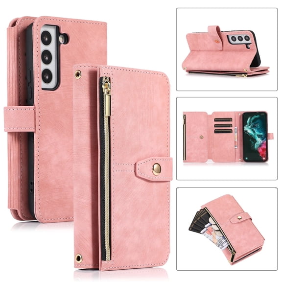 For Samsung Galaxy S23+ 5G Dream 9-Card Wallet Zipper Bag Leather Phone Case For Samsung Galaxy S23+ 5G