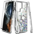 thumbnail image 1 of For Samsung Galaxy S23 Case, Glitter Cover with Screen Protector, 1 of 4