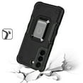 thumbnail image 1 of For Samsung Galaxy S23 FE /Fan Edition Hybrid with Magnetic Ring Holder Stand Kickstand Heavy Duty Rugged Drop Cover ,Xpm Phone Case [ Black ], 1 of 7