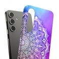 thumbnail image 1 of For Samsung Galaxy S23, Hard Shell, Purple Mandala Print, USA, 1 of 8