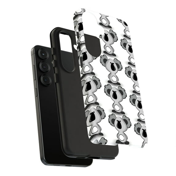 For Samsung Galaxy S23 Plus, Dual-Layer, Koala One Print, USA