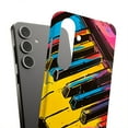thumbnail image 1 of For Samsung Galaxy S23 Plus, Hard Shell, Color Piano Key Print, USA, 1 of 8