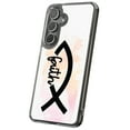 thumbnail image 1 of For Samsung Galaxy S23 Plus, Hybrid Clear, Faith Fish Print, USA, 1 of 8