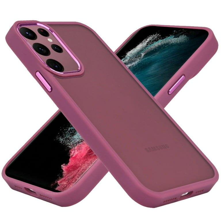 For Samsung Galaxy S23 Slim Fit Hybrid Frosted Matte Polished Oil