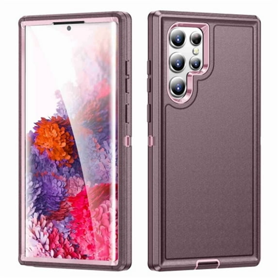 For Samsung Galaxy S23 Ultra 5G 6.8inch Life Waterproof Rugged Phone Case,Purple,For Galaxy S23 Ultra(5G)