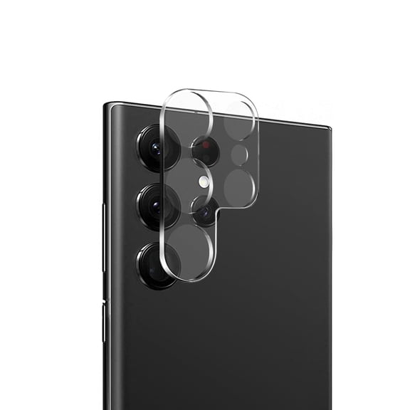 For Samsung Galaxy S23 Ultra Camera Lens Protector HD Clear Tempered Glass Back Camera Protector, Case Friendly, Ultra-Thin, Easy Installation Cover ,Xpm Phone Case [ Clear ]