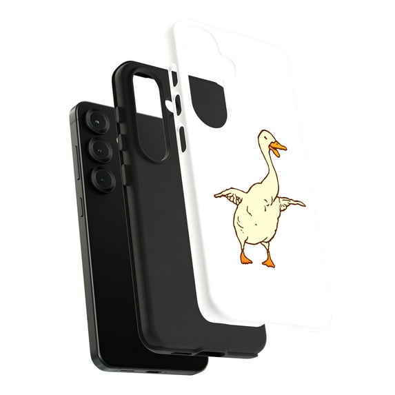 For Samsung Galaxy S23 Ultra, Dual-Layer, Cute Ducky Print, USA