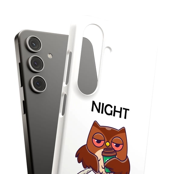 For Samsung Galaxy S23 Ultra, Hard Shell, Night Owl Print, USA