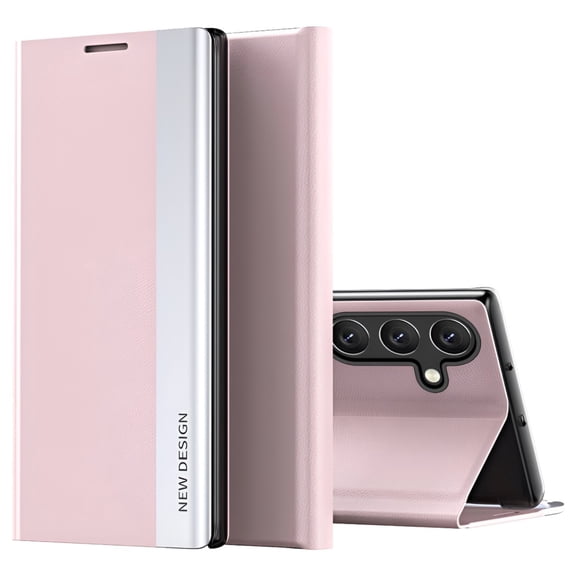 For Samsung Galaxy S23(Ultra/Plus)Magnetic Flip Cover Case Electroplated Full-Coverage Shockproof Protective Case
