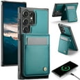 thumbnail image 1 of For Samsung Galaxy S23 Ultra S23 Plus S23 S22 Phone Case Wallet Case with Card Holder Magnetic For Samsung A16 A36 A56 Leather Phone Cases, 1 of 12