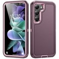 thumbnail image 1 of For Samsung Galaxy S24 5G 6.2inch Life Waterproof Rugged Phone Case,Purple,For Galaxy A24(5G), 1 of 7