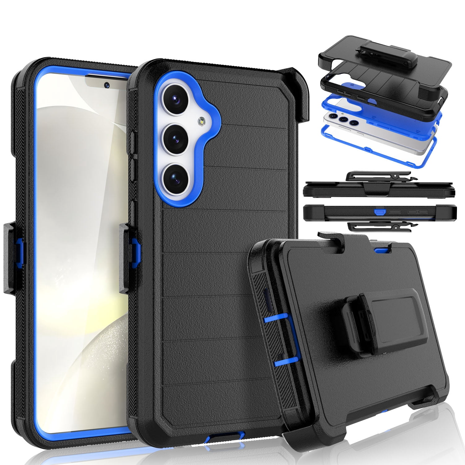 For Samsung Galaxy S24 5G Case,Takfox Holster Phone Case with Built-in ...