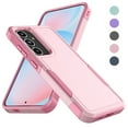 thumbnail image 1 of For Samsung Galaxy S24 FE 5G Case ,2 in1 Sturdy Phone Case for Galaxy S24 FE 5G 6.7 inch ,Takfox Shockproof Protection Heavy Duty Armor Hard Plastic & Rubber Rugged Full Body Bumper Case Cover,Pink, 1 of 8