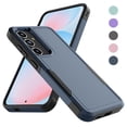 thumbnail image 1 of For Samsung Galaxy S24 FE 5G Case ,2 in 1 Sturdy Phone Case for Galaxy S24 FE 5G 6.7 inch ,Takfox Shockproof Protection Heavy Duty Armor Hard Plastic & Rubber Rugged Full Body Bumper Case Cover,Blue, 1 of 8