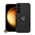 thumbnail image 1 of For Samsung Galaxy S24 FE /Fan Edition Military Grade Armor Heavy Shockproof Hybrid with Kickstand Built-in 360°Rotate Ring Stand Phone Case Cover by Xpression - Black, 1 of 11