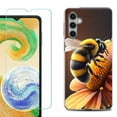 thumbnail image 1 of For Samsung Galaxy S24 FE Fan Edition Phone Case Cover with Tempered Glass Screen Protector, by OneToughShield - Bee, 1 of 4