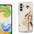 thumbnail image 1 of For Samsung Galaxy S24 FE Fan Edition Phone Case Cover with Tempered Glass Screen Protector, by OneToughShield - Golfer, 1 of 4