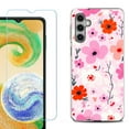 thumbnail image 1 of For Samsung Galaxy S24 FE Fan Edition Phone Case Cover with Tempered Glass Screen Protector, by OneToughShield - Spring Season, 1 of 4