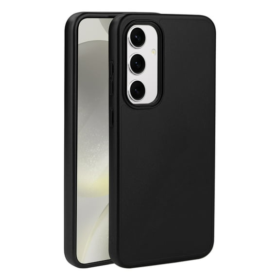 For Samsung Galaxy S24 FE / SM-S721 TPU Full Body Scratch Proof Shockproof Protective Hybrid Case Cover Black