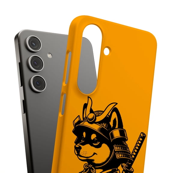 For Samsung Galaxy S24, Hard Shell, Akita Samurai Print, USA