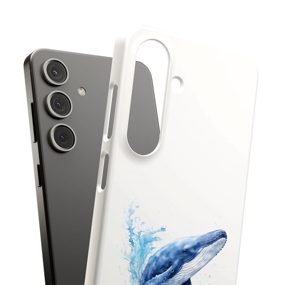 For Samsung Galaxy S24, Hard Shell, Humpback Whale5 Print, USA