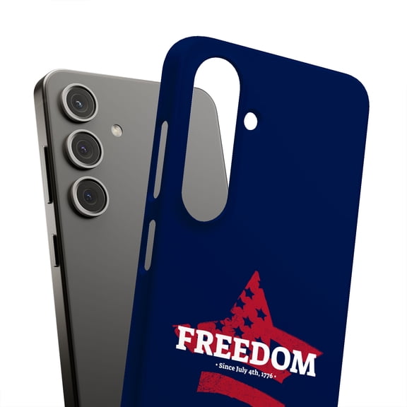 For Samsung Galaxy S24, Hard Shell, July 4 Freedom Print, USA