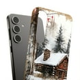 thumbnail image 1 of For Samsung Galaxy S24, Hard Shell, Snow Cabin 1 Print, USA, 1 of 8