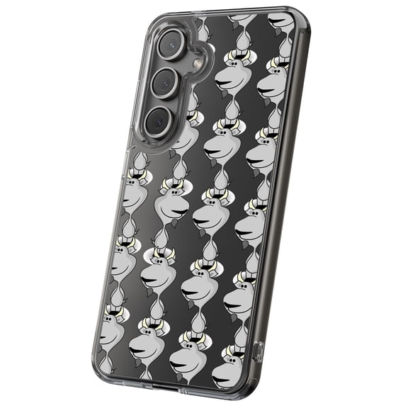 For Samsung Galaxy S24 Plus, Hybrid Clear, Goat One Zodiac Print, USA
